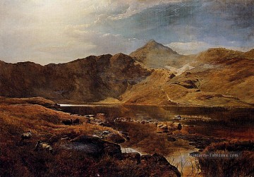 Williams Bovins Et Moutons Dans Un Paysage Ecossais Highland Sidney Richard Percy Peinture à l'huile
